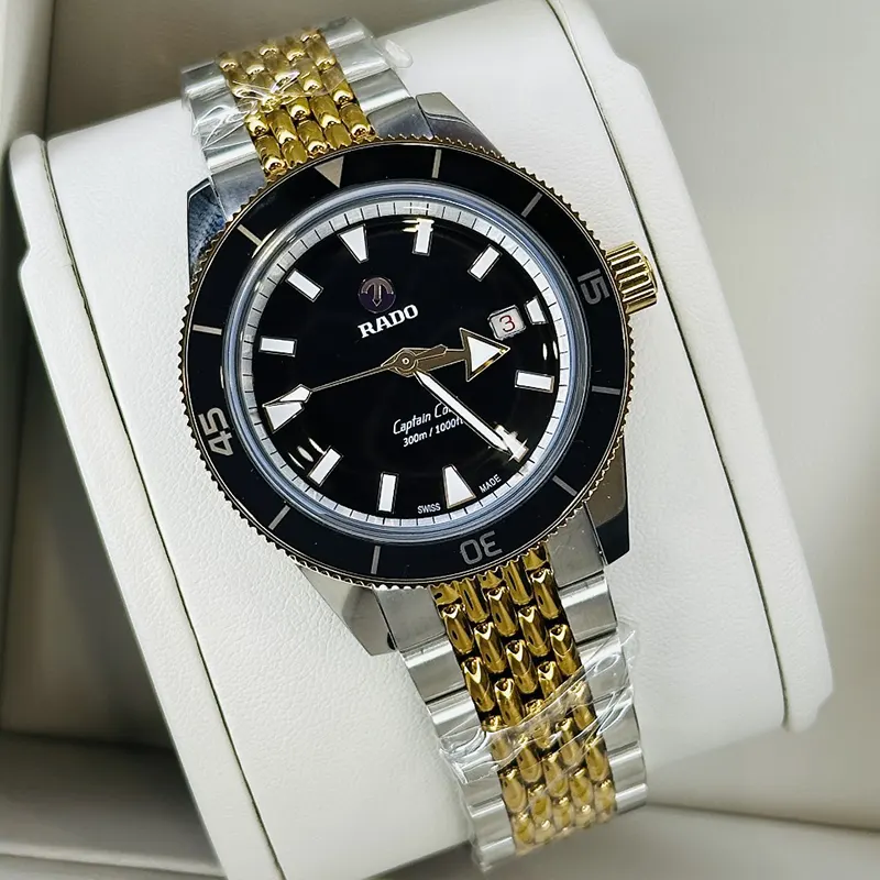 Rado Captain Cook Automatic Two-tone Men's Watch- R32138153